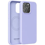 Funda Silicona Con Magsafe Vention Kuev0-10 Compatible Con Iphone 14 Morado