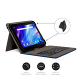 Funda Teclado Usb 10 1 Azul
