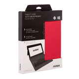 Funda Teclado Usb 10 1 Roja