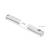 Funda Trenzada Con Cremallera Resistente Al Calor 2 M X 50 Mm Blanco