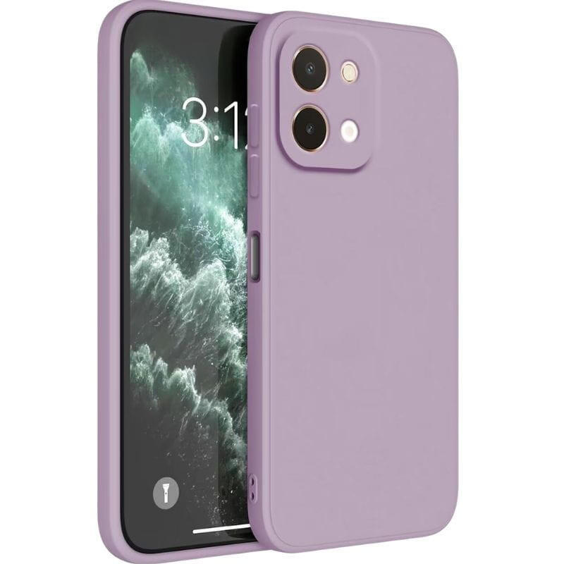 Funda Vivo Y28 Square Liquid Premium Lavanda