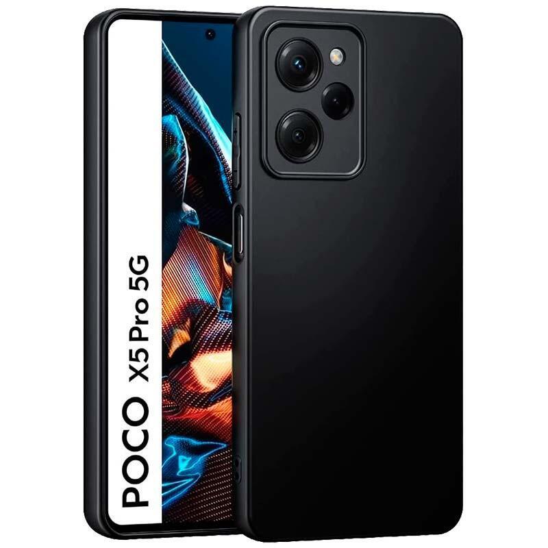 Funda Xiaomi Poco X5 Pro Square Liquid Premium Negro
