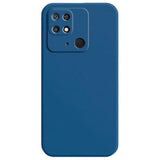 Funda Xiaomi Redmi 10c / Poco C40 Square Liquid Premium Azul