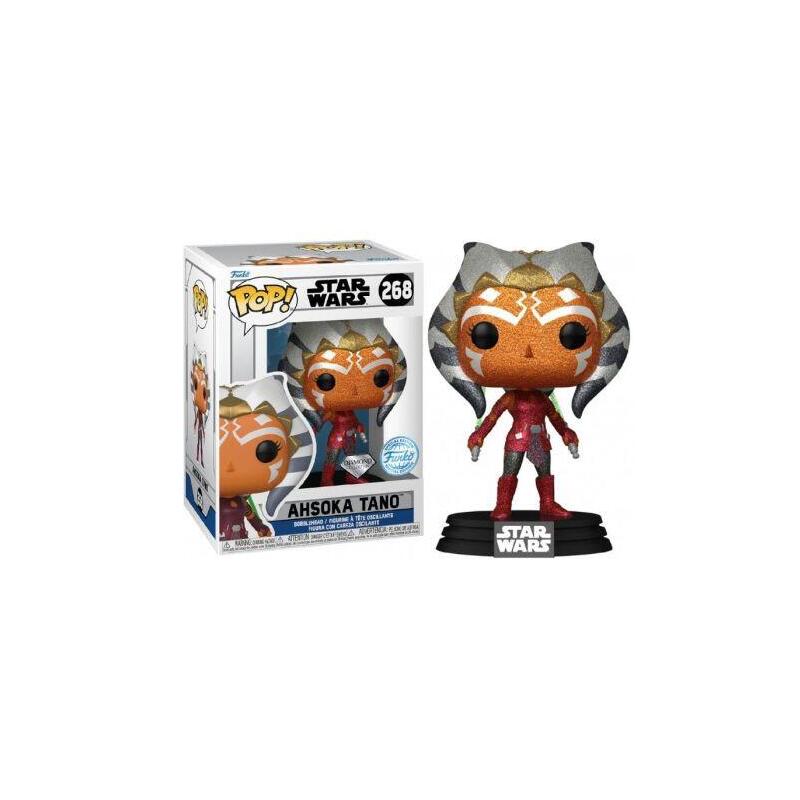 Funko Pop Ahsoka Tano 268 - Star Wars Edición Especial Brillante - 889698780094