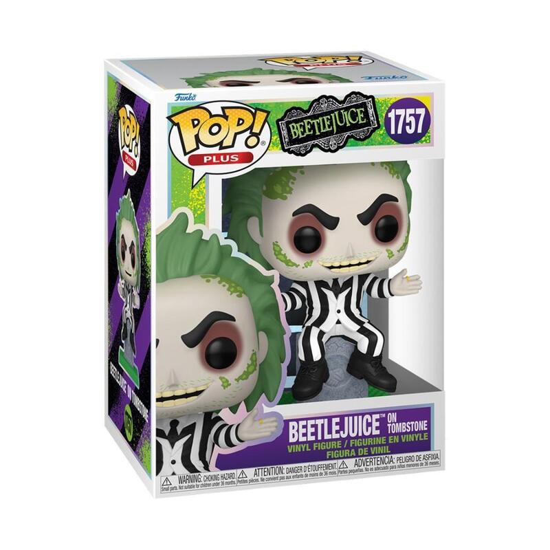 Funko Pop Beetlejuice On Tombstone