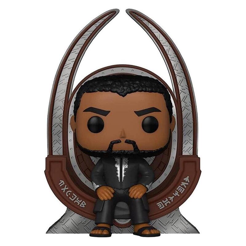 Funko Pop Black Panther T´Challa On Throne (1113) Dlx Exclusivo