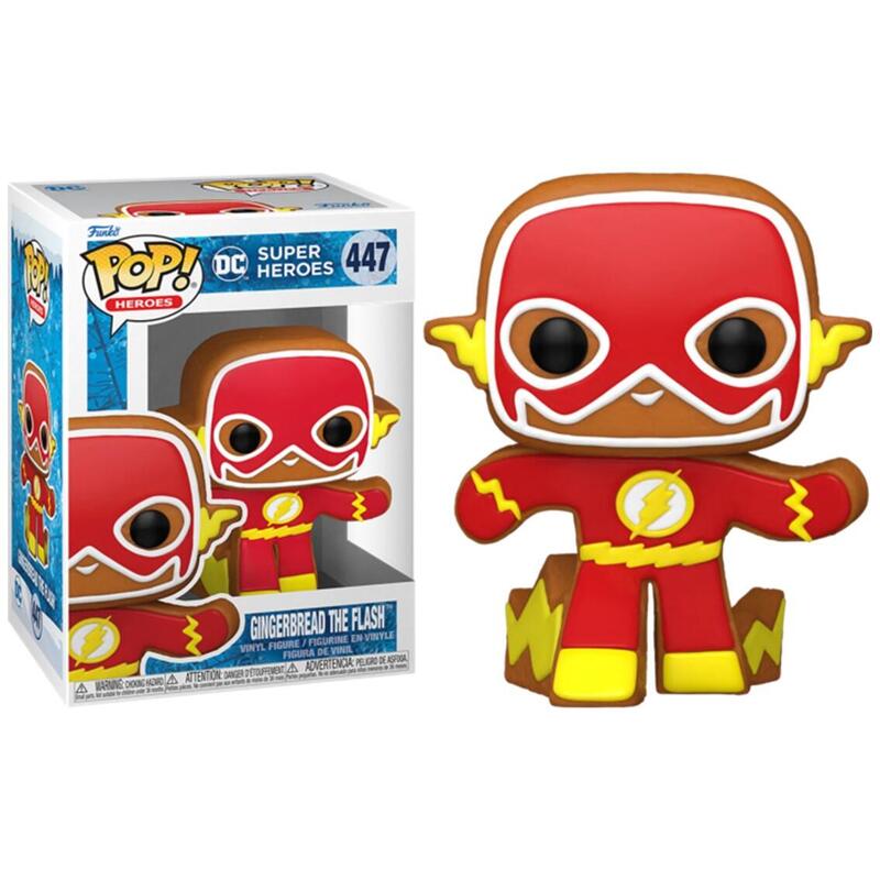 Funko Pop Dc Comics Navidad Galleta Jengibre The Flash 64323