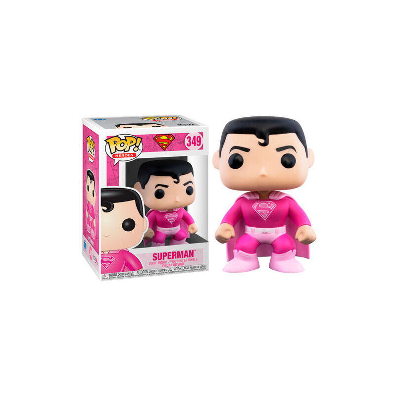 Funko Pop Dc Superman Rosa Investigacion Contra El Cancer De Mama 49988