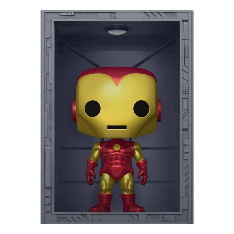 Funko Pop Deluxe Marvel Hall Of Armor Iron Man Model 4 Px Exclusive 62781