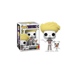 Funko Pop Jack Con Zero En La Playa 1470 - Pesadilla Antes De Navidad - 889698805988