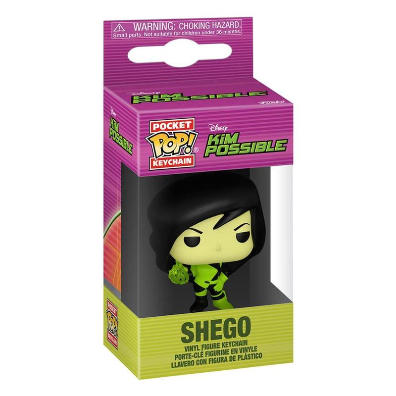 Funko Pop Keychain Kim Possible Shego