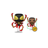 Funko Pop Miles Morales Iron Spider 1448 - Marvel Opción Chase Aleatoria - 889698837538