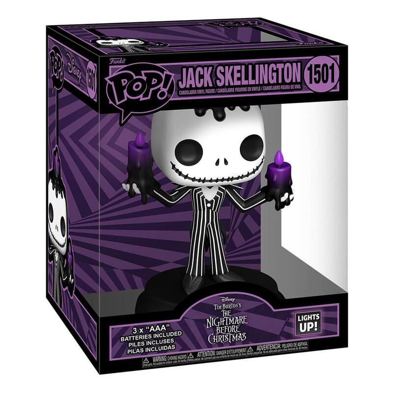Funko Pop Pesadilla Antes De Navidad Jack Skellington (Lights Up!)