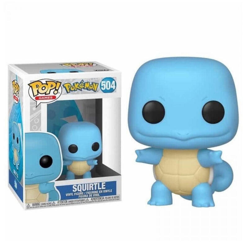 Funko Pop Pokémon 504 Squirtle - 889698504027