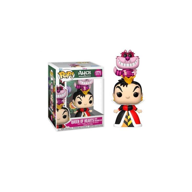 Funko Pop Reina De Corazones Con Gato Cheshire 1771 - Alicia En El País De Las Maravillas - 889698932035