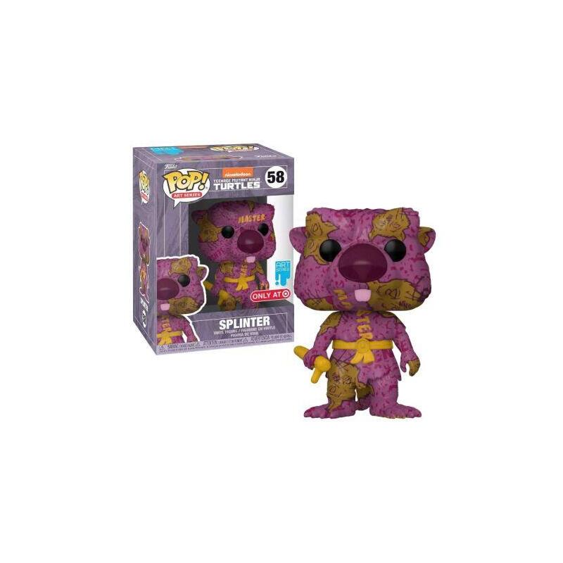Funko Pop Splinter 58 - Tortugas Ninja 2 Art Series Edición Especial - 889698601078