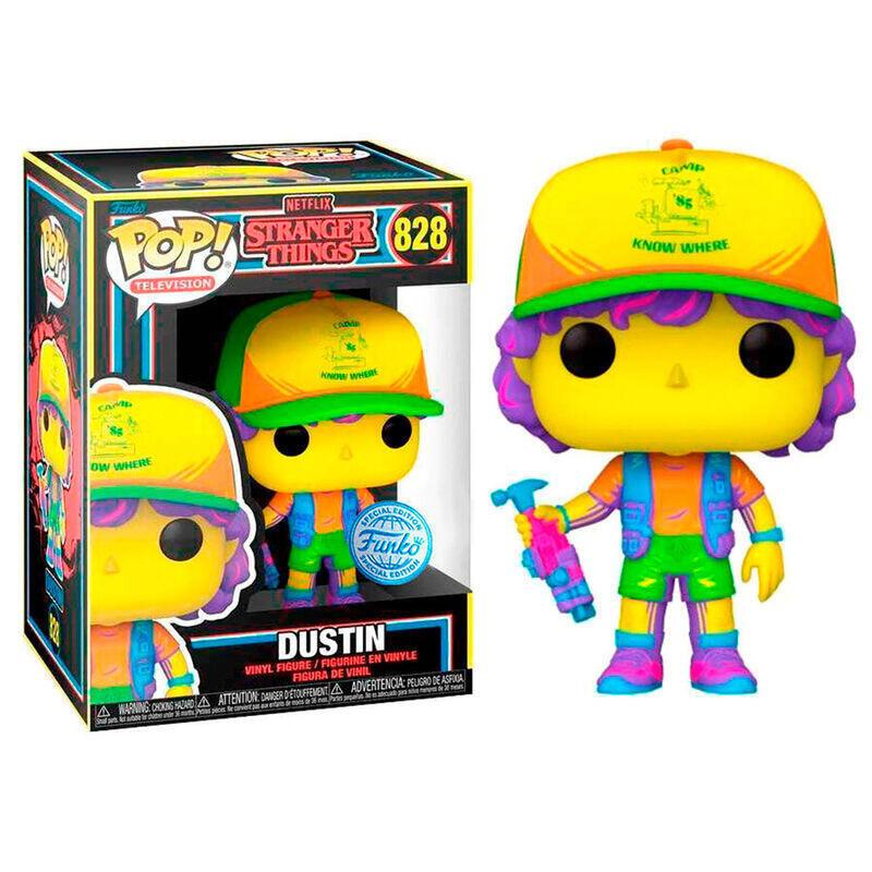 Funko Pop Stranger Things 828 Dustin Exclusivo - 889698598187