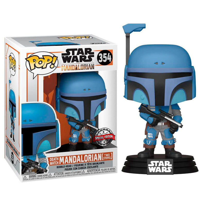 Funko Pop Sw Mandalorian Flashback Blue