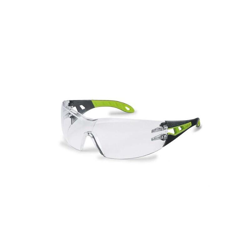 Gafas De Protección Ocular Uvex Pheos Negro / Verde