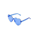 Gafas Party Con Forma De Corazon Azul