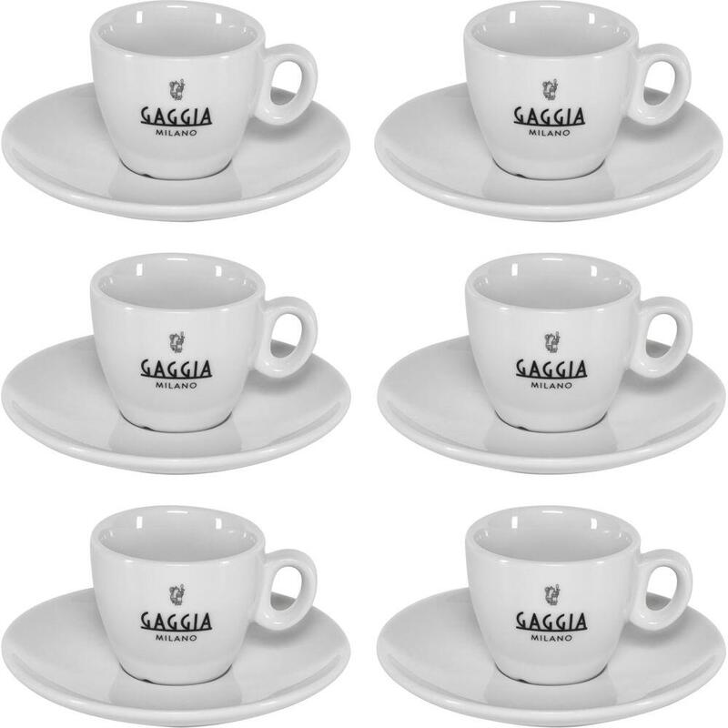 Gaggia Milano Espressotassen Set 6 Stück
