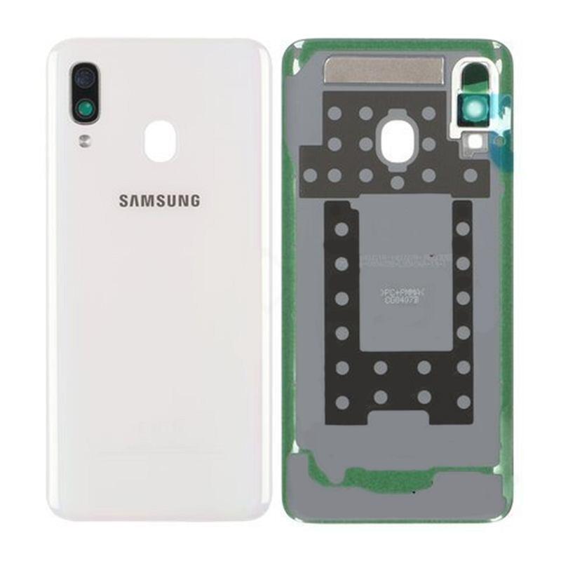 Samsung Back Cover A40 Sm-A405f White Gh82-19406b