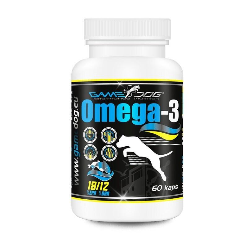 Game Dog Omega-3 Kapsulki Suplement Para Perro 60 Kapsulek