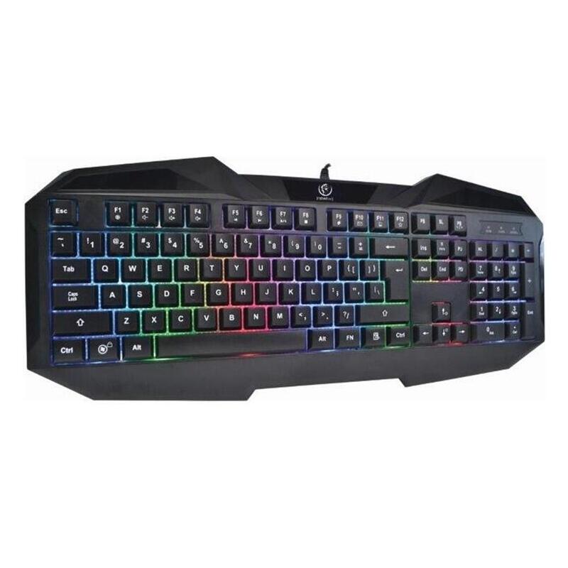 Game Keyboard Iluminatio N Rebeltec Patrol