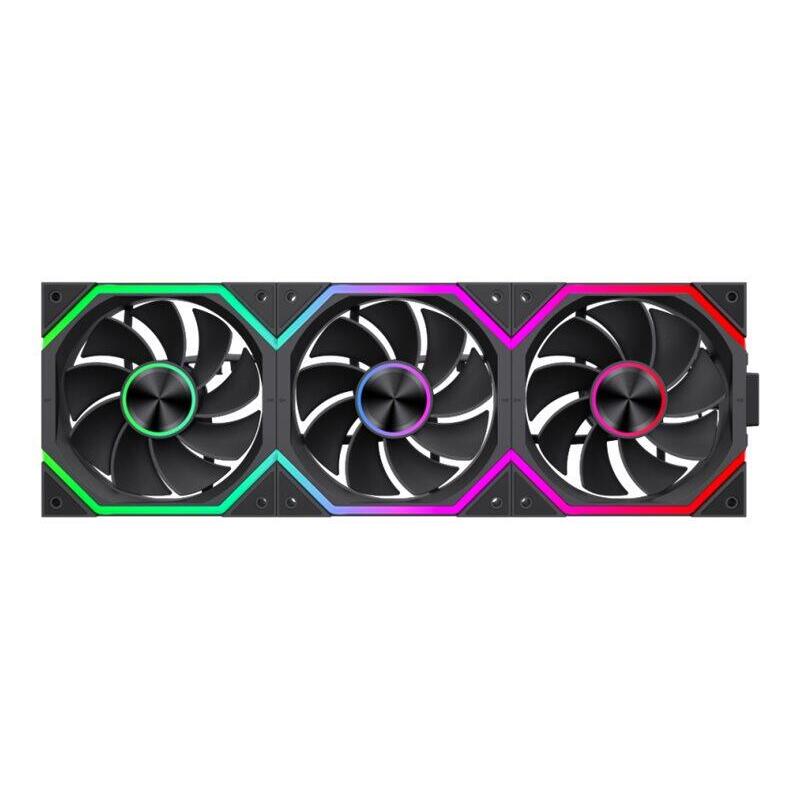 Ventilador  Pc Gamemax  Case Fan  Fn12a-N2 Wl-R  Black