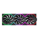 Ventilador  Pc Gamemax  Case Fan  Fn12a-N2 Wl-R  Black