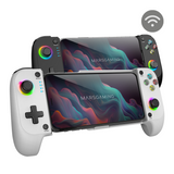 Gamepad Bluetooth Mars Gaming Mgpxpro Bt+Usb Multiplataforma Hall Effect Blanco