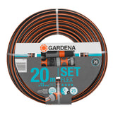 Gardena 18034-20 Manguera De Jardín 20 M Por Encima/Debajo Del Suelo Gris, Naranja