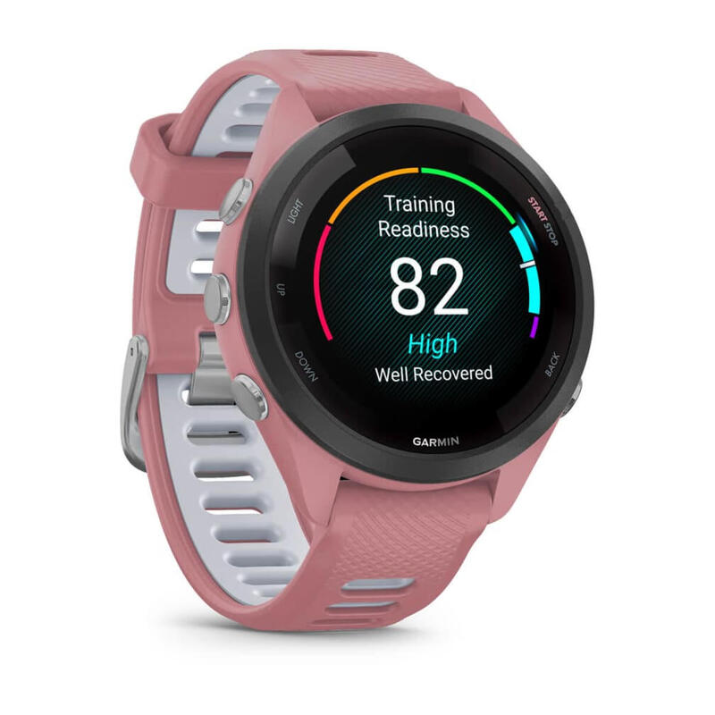 Garmin Forerunner 265s 2,79 Cm (1.1") Amoled 42 Mm Digital Negro, Rosa Wifi Gps (Satélite)