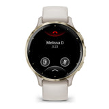 Garmin Venu 3s Ivory + Soft Gold Smartwatch 41mm