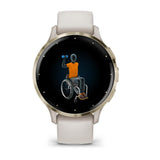 Garmin Venu 3s Ivory + Soft Gold Smartwatch 41mm