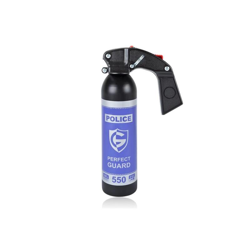 Gas Pimienta Police Perfect Guard 550 - 480 Ml. Gel - Extintor (Pg.550)