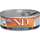 Gato Farmina N&D Cat Lamb & Pumpkin & Blueberry - Comida Húmeda Para Gatos - Lata De 80g