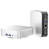 Mini Pc Geekom A6 Amd Ryzen 7 6800h 16gb 1tb Win 11 Pro Plata