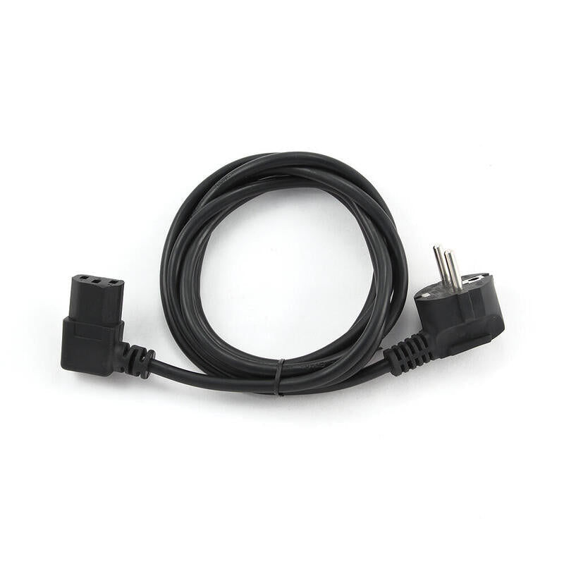 Gembird Cable De Alimentacion Schuco A C13 Acodado 1.8m Negro  Pc-186a-Vde