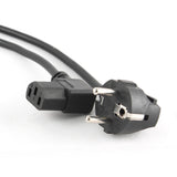 Gembird Cable De Alimentacion Schuco A C13 Acodado 1.8m Negro  Pc-186a-Vde