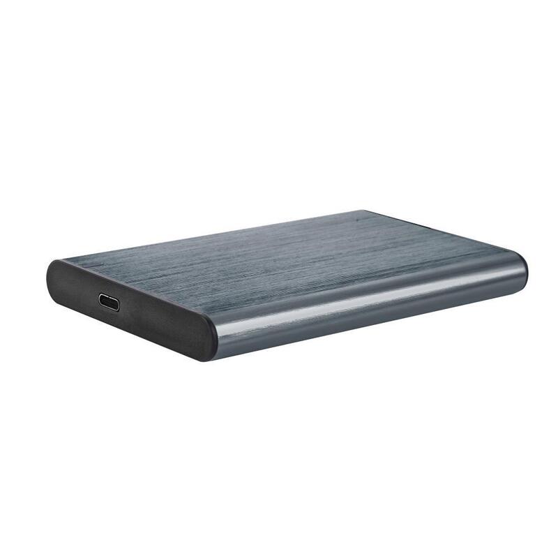 Gembird Ee2-U3s-6 Caja Externa Hdd/Ssd 2,5 Usb Tipo C 3.1 Gris Aluminio
