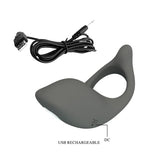 Pretty Love - Gemma Anillo Vibrador Con Memoria Gris