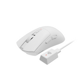Genesis Zircon 880 Pro 8k Gaming Mouse, 30000dpi, Wireless, White