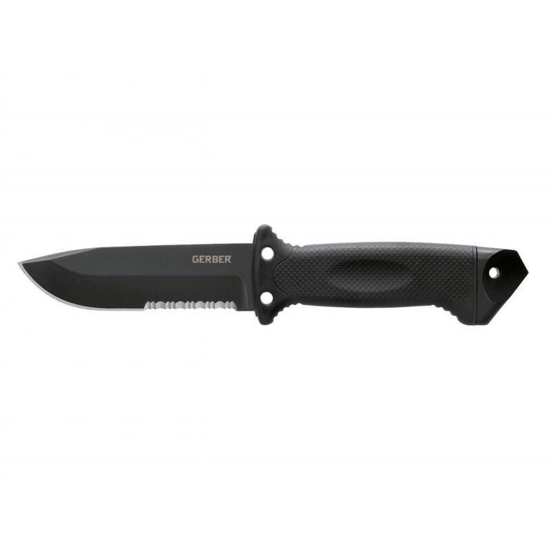 Gerber Lmf Ii Infantería Cuchillo Fijo De Supervivencia Negro