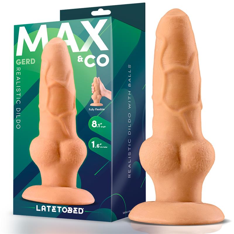 Dildo Realista Con Testículos 8.1 Gerd Natural