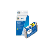 G&G Epson T1304 Amarillo Tinta Generica - Reemplaza C13t13044010