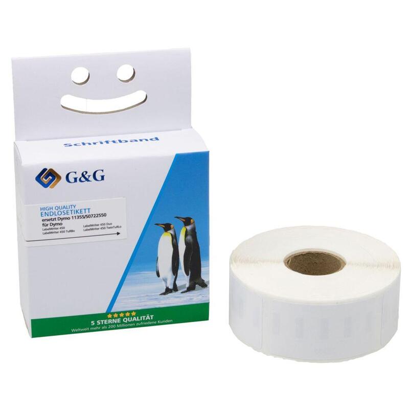 G&G Etiketten 500 Mück Para Dymo 11355 S0722550