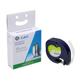 G&G Schriftband Compatible Con Dymo S0721660 91221