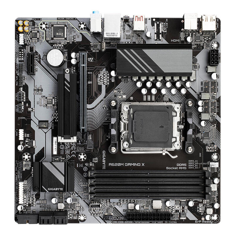 Gigabyte A620m Gaming X Placa Base Amd A620 Zócalo Am5 Micro Atx