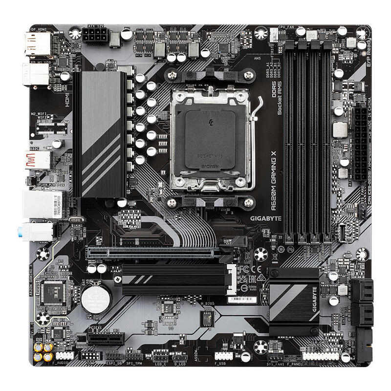 Gigabyte A620m Gaming X Placa Base Amd A620 Zócalo Am5 Micro Atx